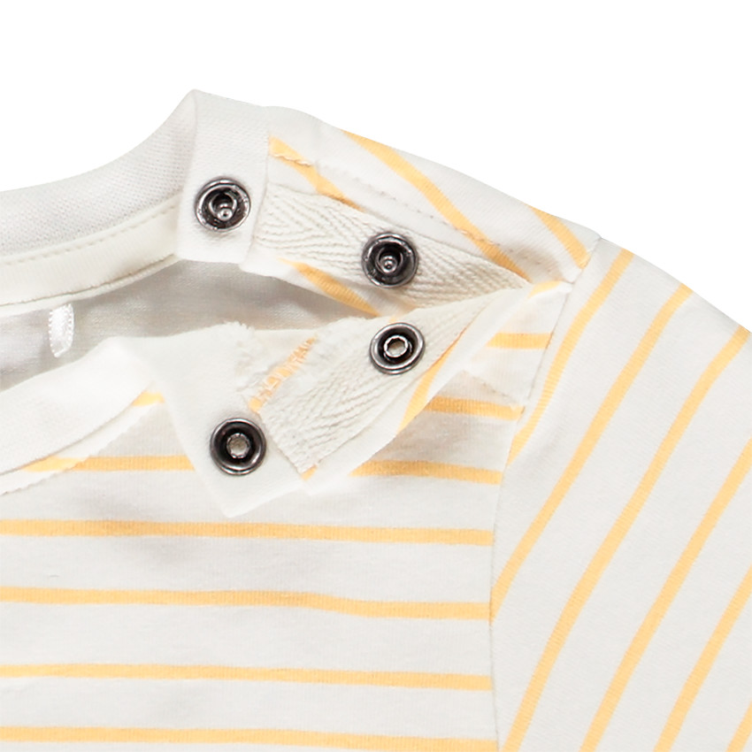 T-shirt ριγέ Mickey Disney για bebe αγόρι 