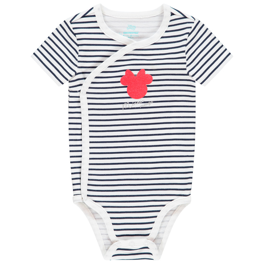 Σετ από 3 bodies κοντομάνικα σχέδιο Minnie Disney 