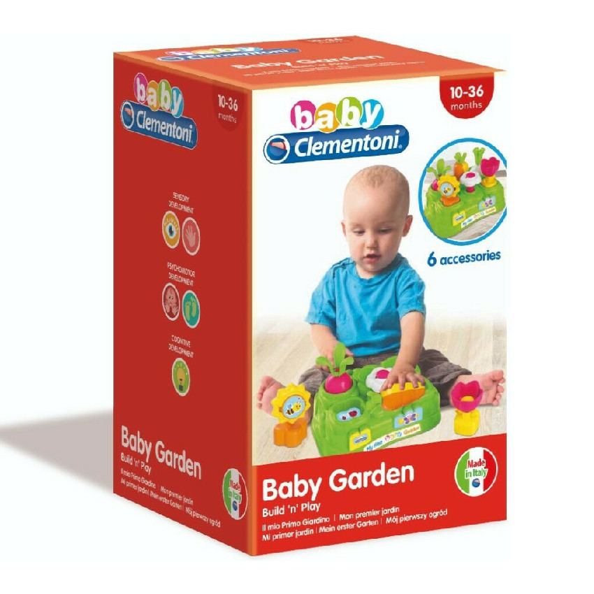 Βρεφικό Παιχνίδι Κήπος Μου Για 10-36 Μηνών baby Clementoni 