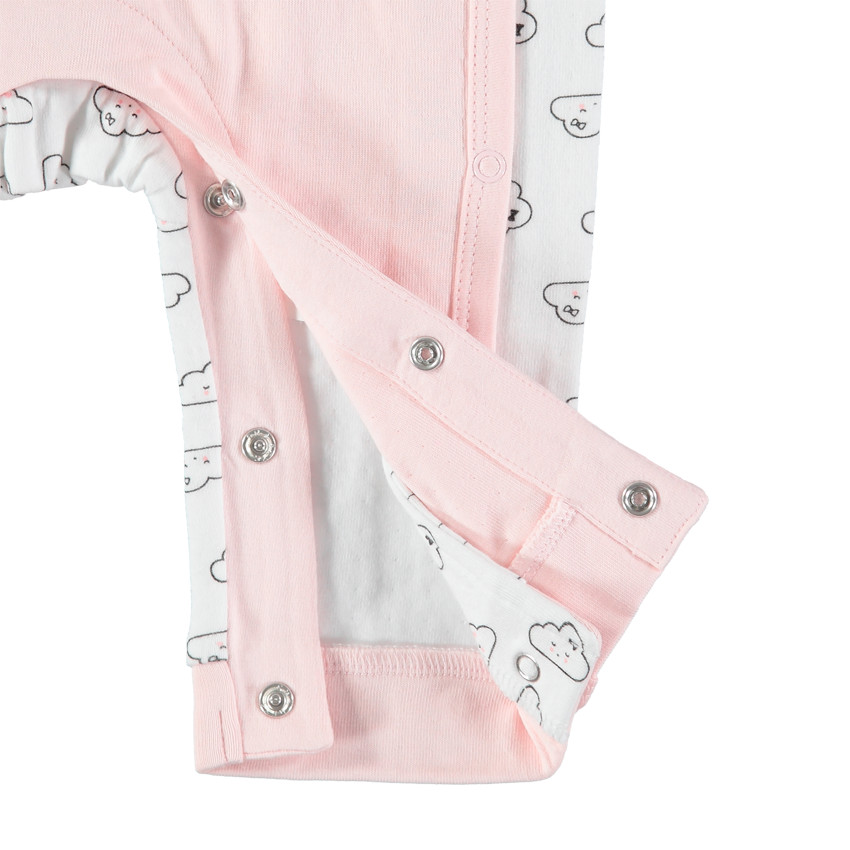 Μακρύ ολόσωμο φορμάκι από βιολογικό βαμβάκι με συννεφάκια  