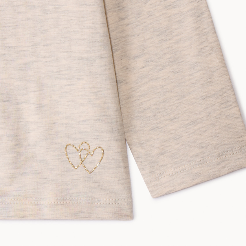 Lot de 3 t-shirts manches courtes uni pour bébé fille 