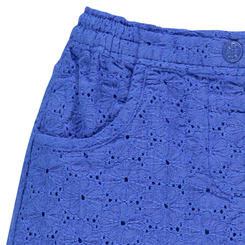Short en broderie anglaise  