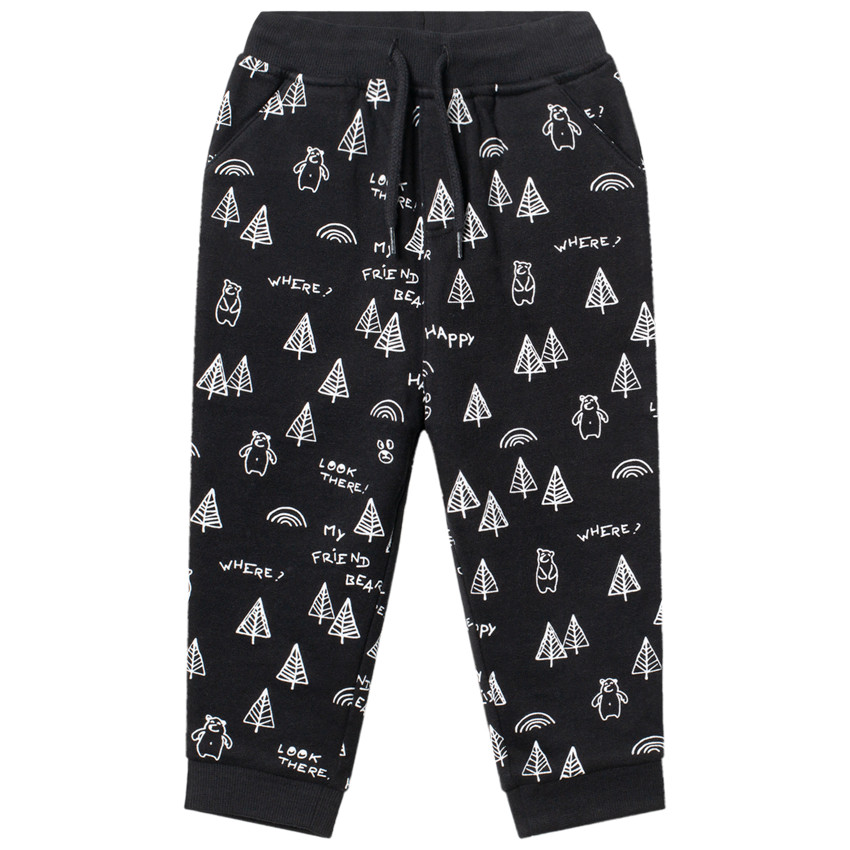 Pantalon de jogging avec motifs fantaisies all-over 