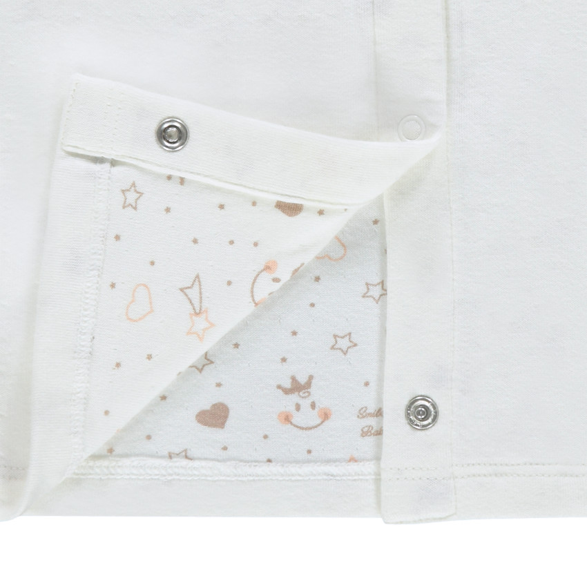 Σετ αμάνικο φόρεμα και κοντομάνικο με τύπωμα ©Smiley Baby 