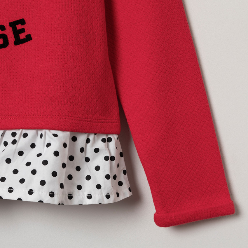 Sweat en molleton effet 2 en 1 print Minnie Disney à paillettes  Additional Sweat en molleton effet 2 en 1 print Minnie Disney à paillettes