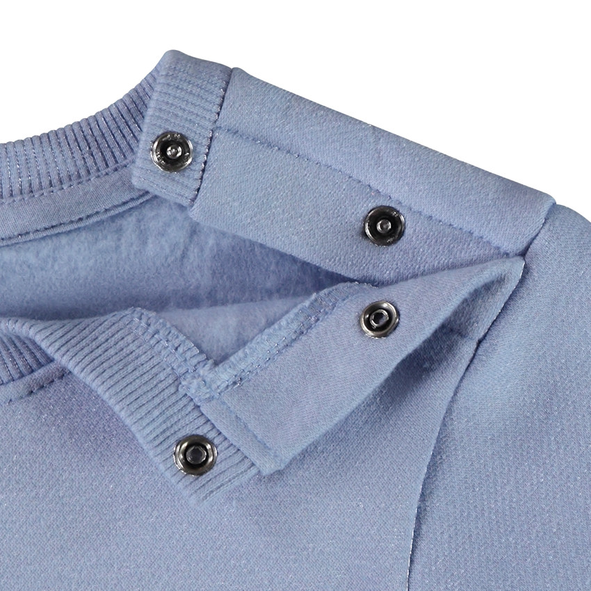 Σύνολο φόρμας πλεκτό με puff print για μωρό αγόρι 