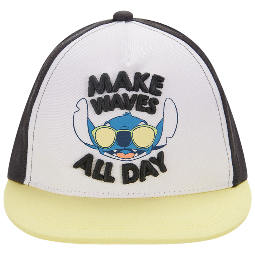 Καπέλο με κέντημα 3D και print Stitch Disney για αγόρι 