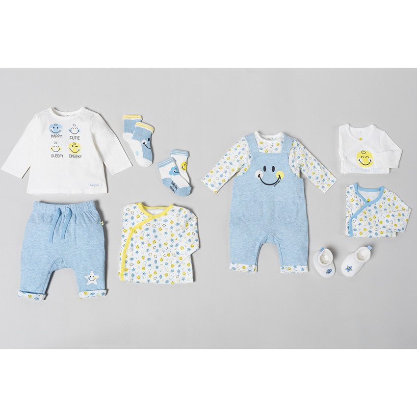 Lot de 2 paires de chaussettes en bouclette motif Smiley  Additional Lot de 2 paires de chaussettes en bouclette motif Smiley