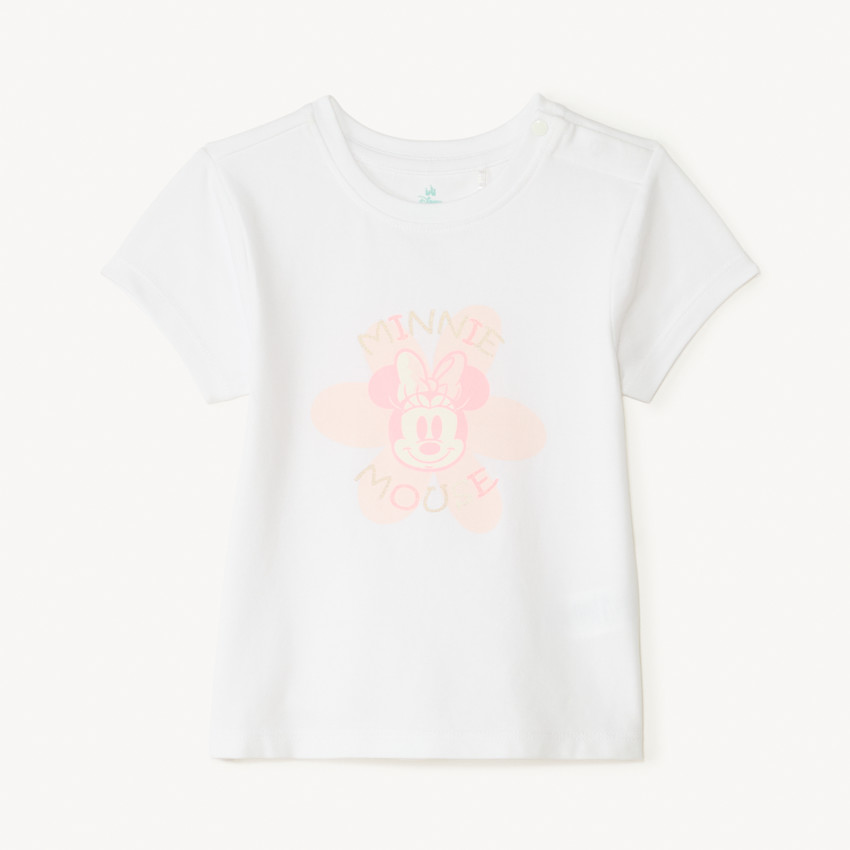 T-shirt με κοντά μανίκια Minnie Disney για κορίτσι μωρό 