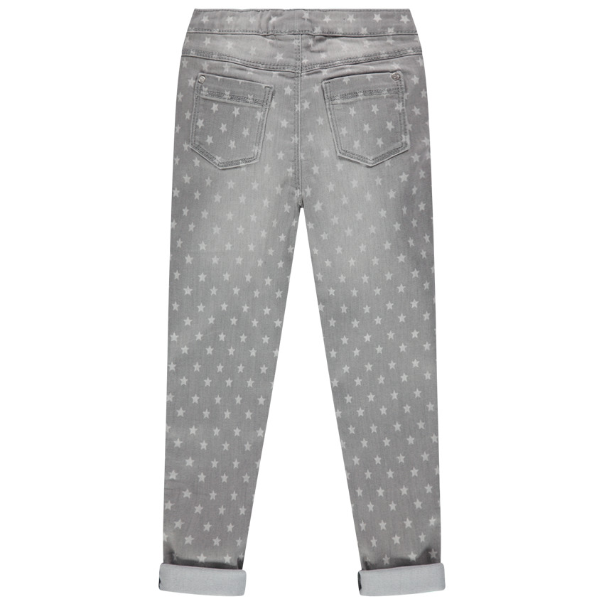 Jegging effet used με αστέρια σε όλη την επιφάνεια κορίτσι 