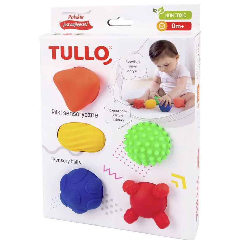 Παιχνιδι Αισθησεων Sensory Balls 5 Τμχ 