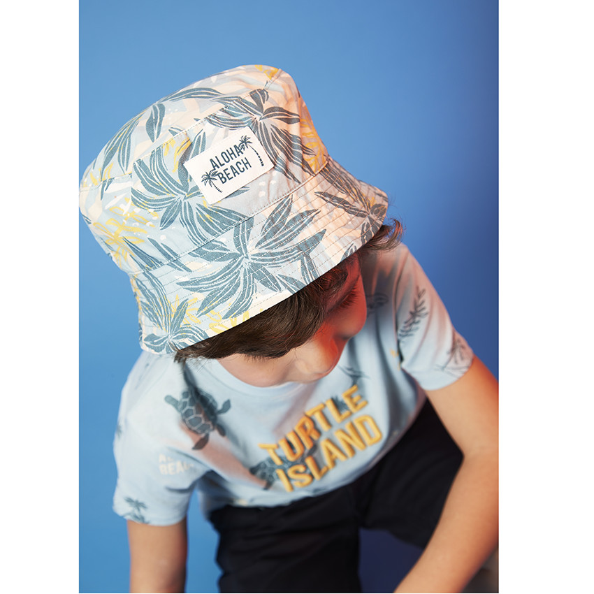 "Καπέλο από βαμβάκι με σχέδιο φοίνικες για αγόρι" 