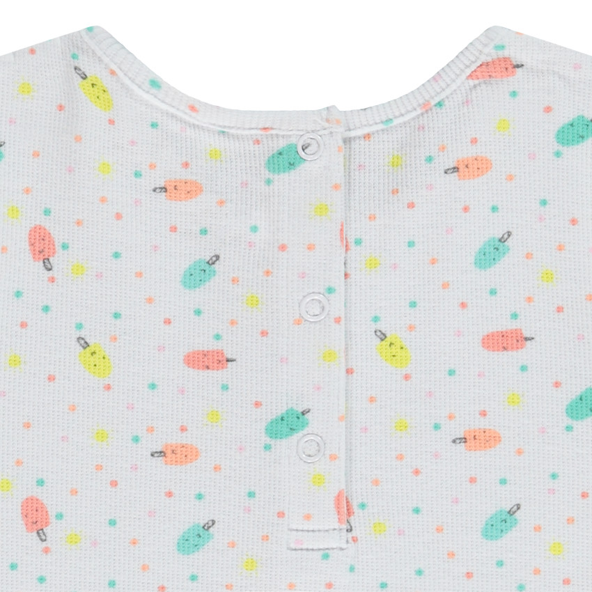 Σετ 2 κομμάτια με σχέδιο παγωτά για bebe κορίτσι 