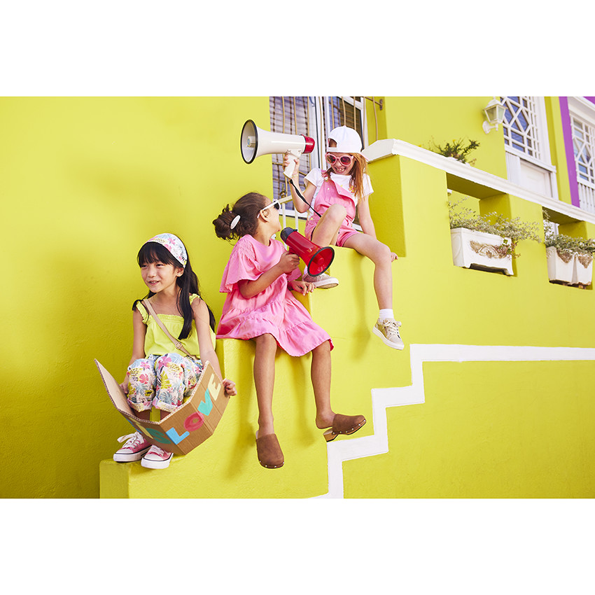 Κορδέλα με κόμπο από lyocel με εξωτικό σχέδιο για κορίτσι 