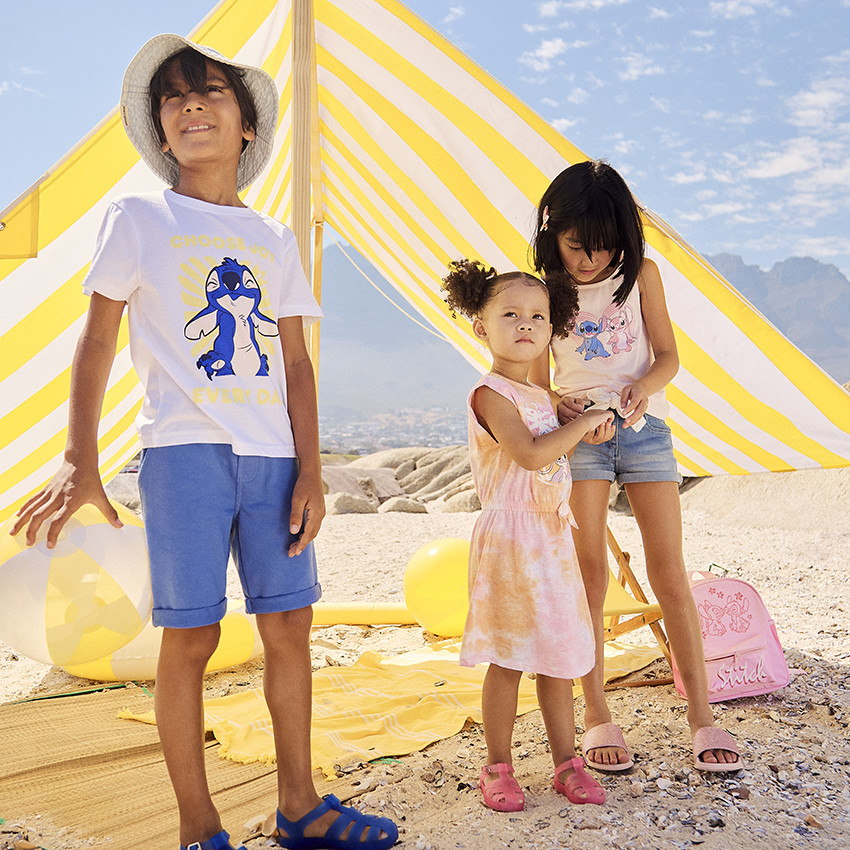 Ρόμπα effet tie & dye Angel Disney με μεγάλες παγιέτες κορίτσι 