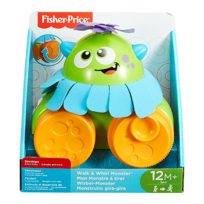 Walk & Whirl Monster με Ήχους για 12+ Μηνών 