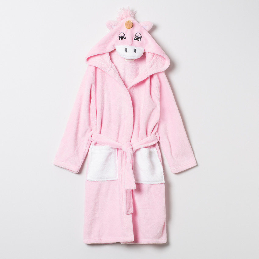 Robe de chambre licorne en sherpa à détails brodés  Additional Robe de chambre licorne en sherpa à détails brodés