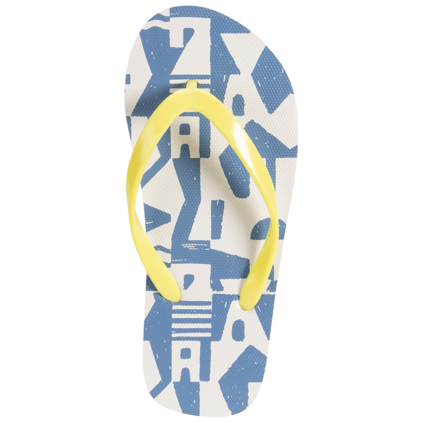 Σαγιονάρες με αφηρημένο print για αγόρι με λουράκι ανάλογα με την ηλικία 