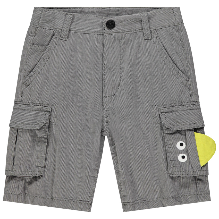 Βερμούδα cargo με τσέπη φαντεζί 