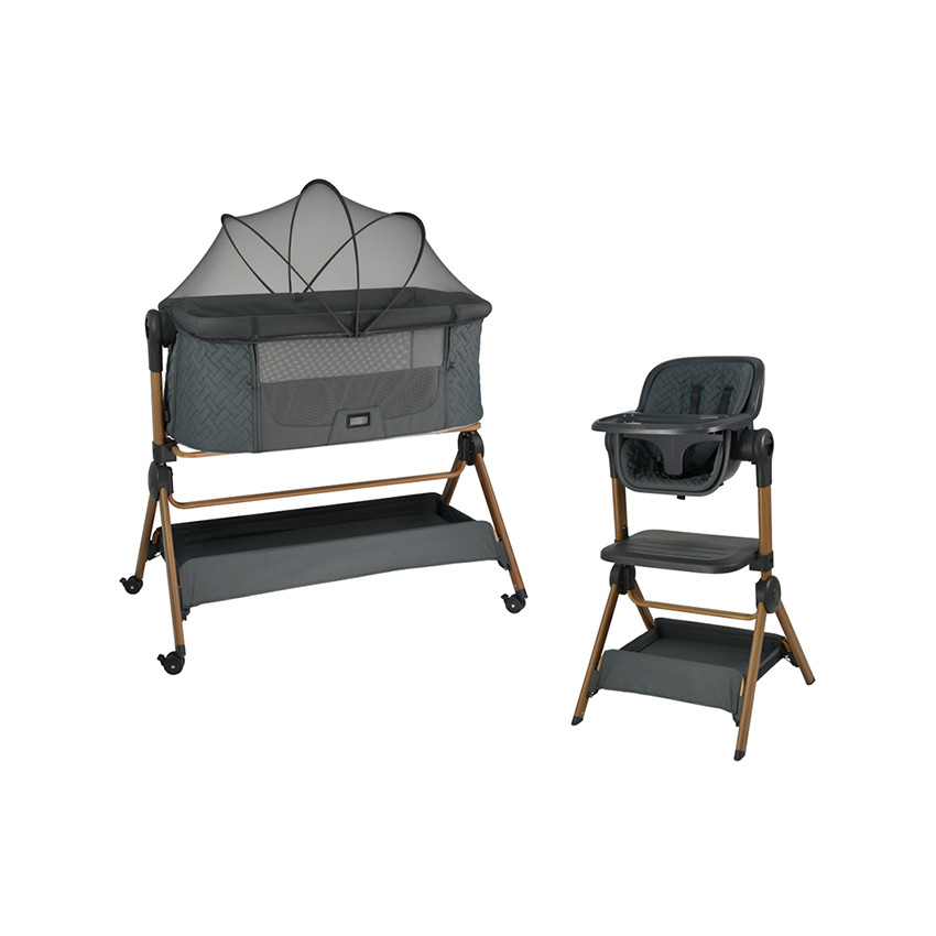 Λίκνο Serenity 2 In 1 Smoked Grey 