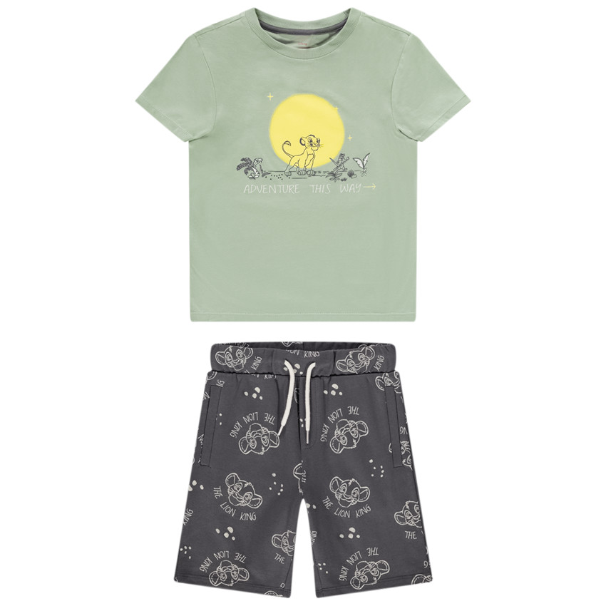 "Σέτ κοντό 2 τμχ. Ο Βασιλιάς των Λιονταριών Disney για αγόρι" 