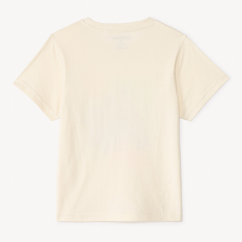T-shirt με κοντά μανίκια, μονόχρωμο με φανταστικό σχέδιο για αγόρι 