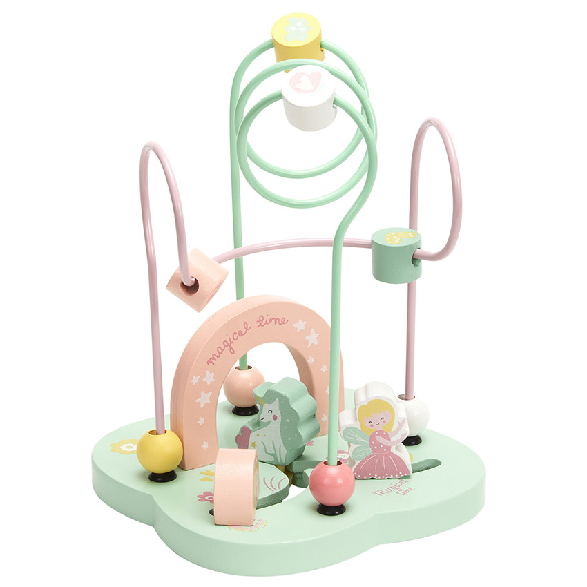 Ξύλινος λαβύρινθος με σπιράλ Little Poesy 