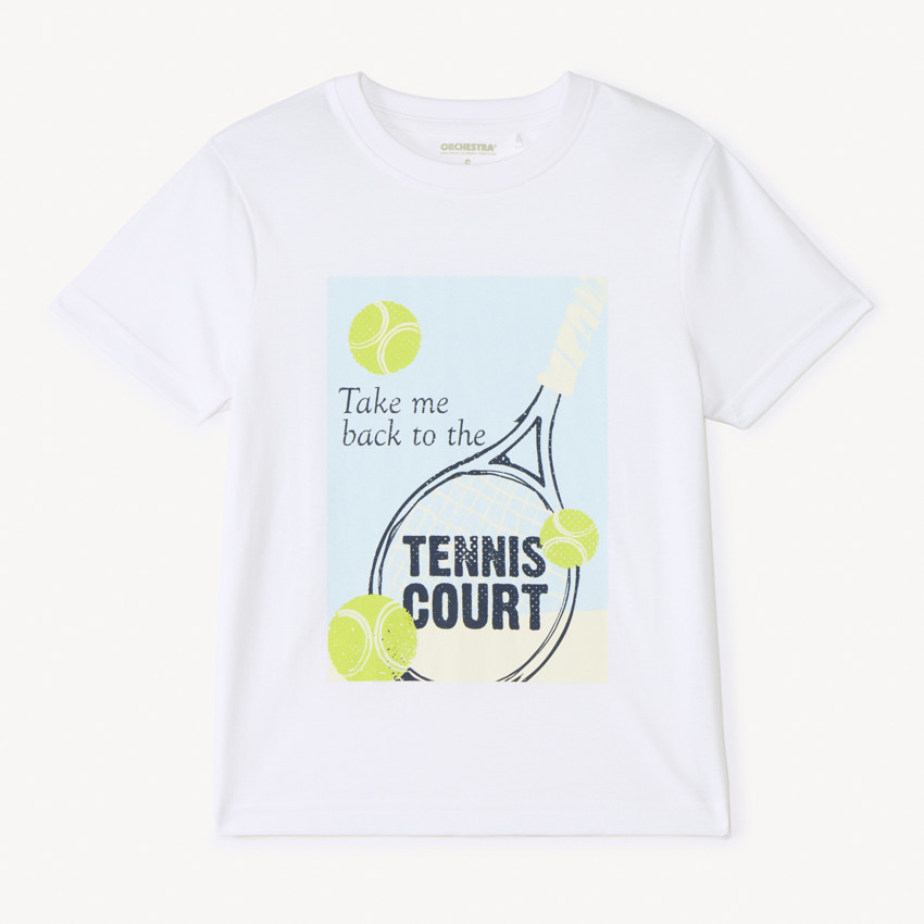 T-shirt με κοντό μανίκι για αγόρι με εκτύπωση 