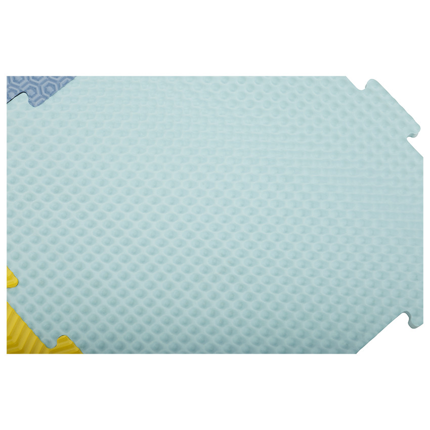 Χαλάκι δραστηριοτήτων από αφρώδες υλικό με υφή 90 x 90 cm 