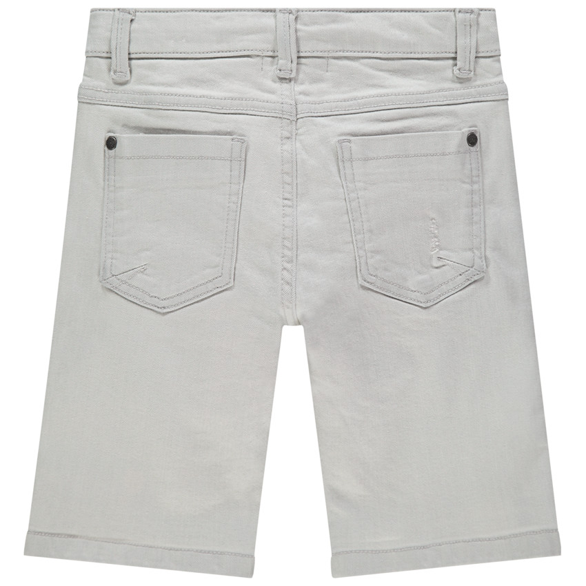 Βερμούδα jean με κροκόδειλο κέντημα 