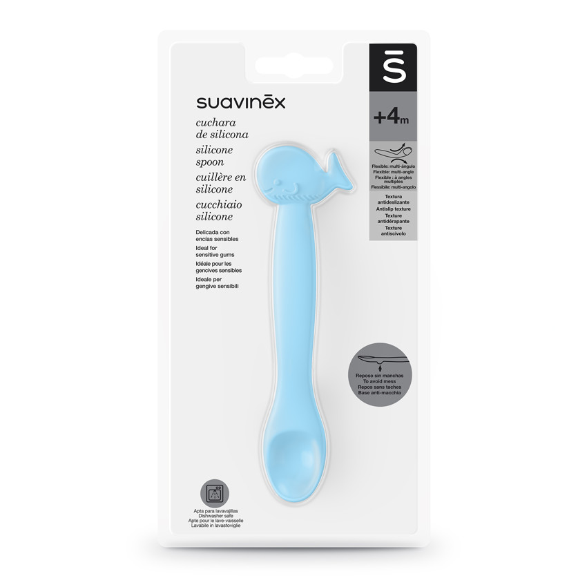 Κουτάλι παιδιού - Μπλε φάλαινα 