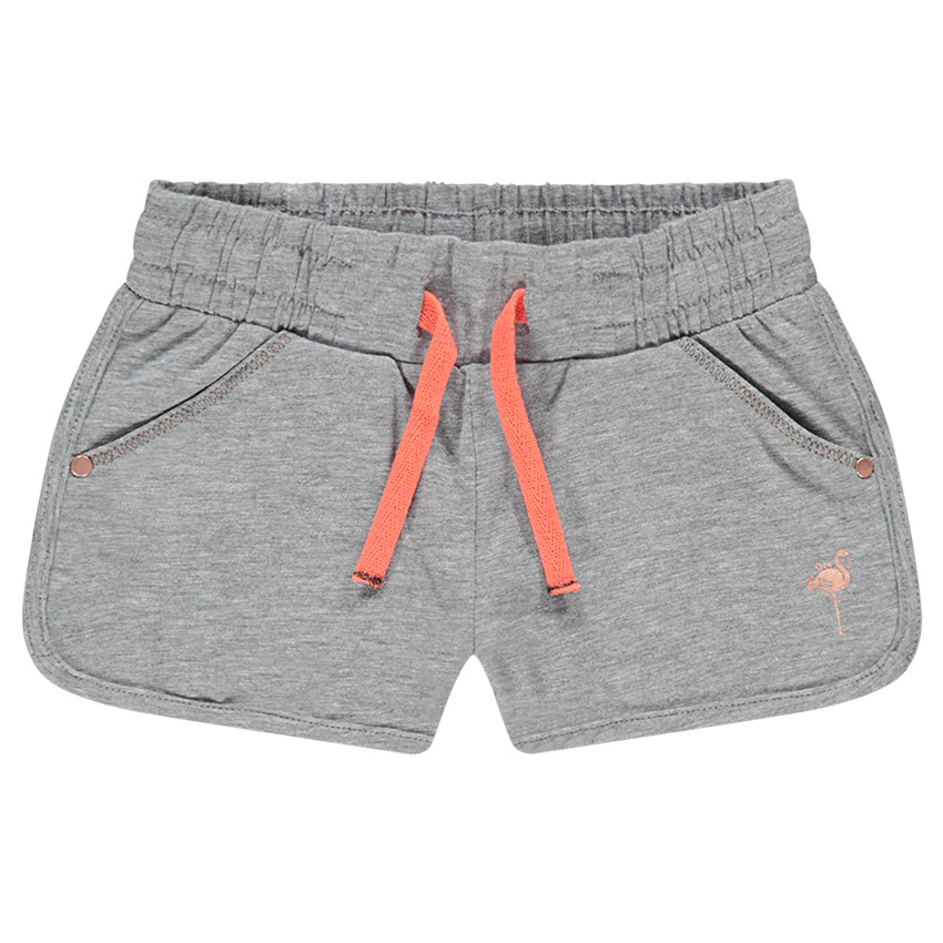 Σορτς από jersey με σχέδιο φλαμίνγκο 