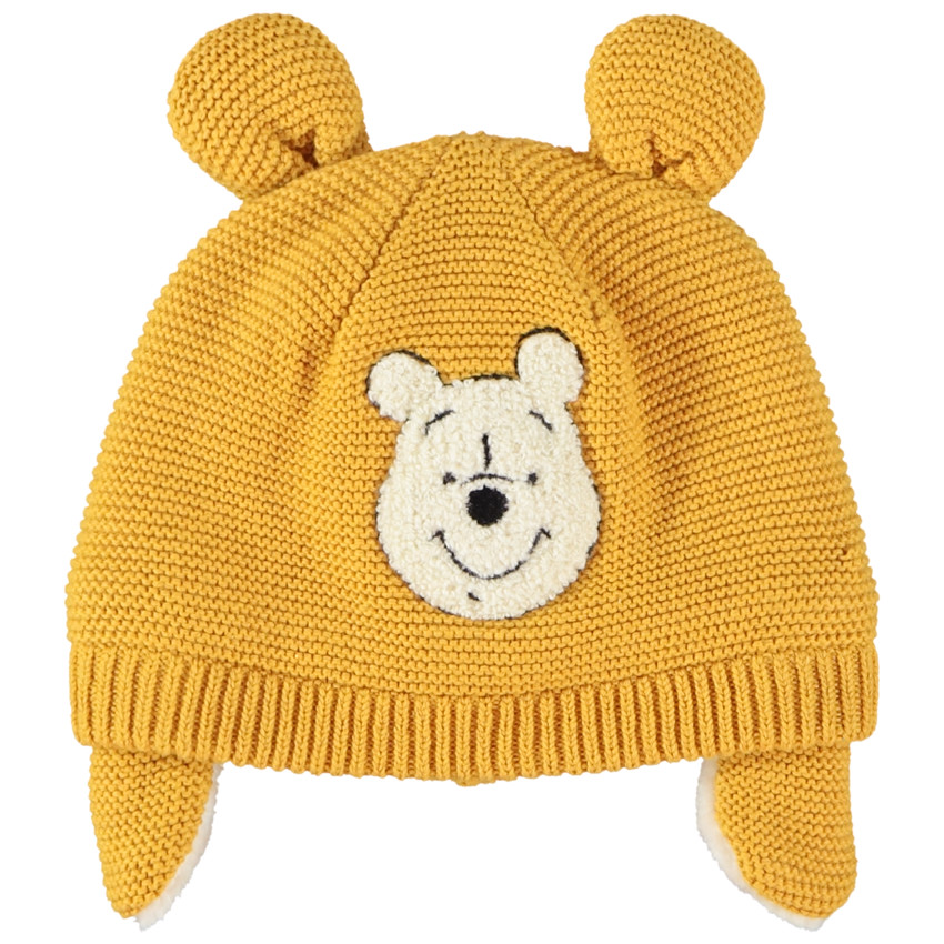 Bonnet péruvien avec doublure sherpa Winnie l'Ourson  
