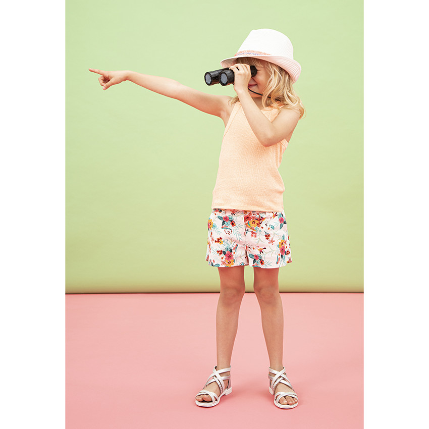 Βαμβακερό σορτς εμπριμέ  Additional Βαμβακερό σορτς εμπριμέ