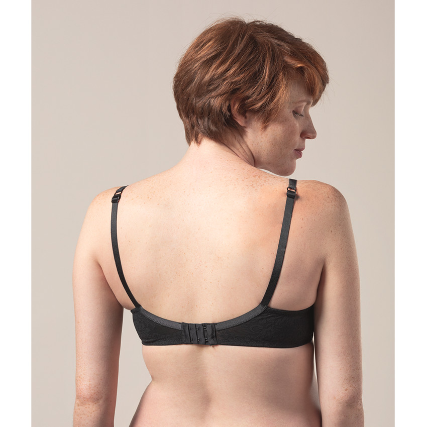 Σουτιέν εγκυμοσύνης και θηλασμού με μπανέλες και λουλουδάτο σχέδιο 