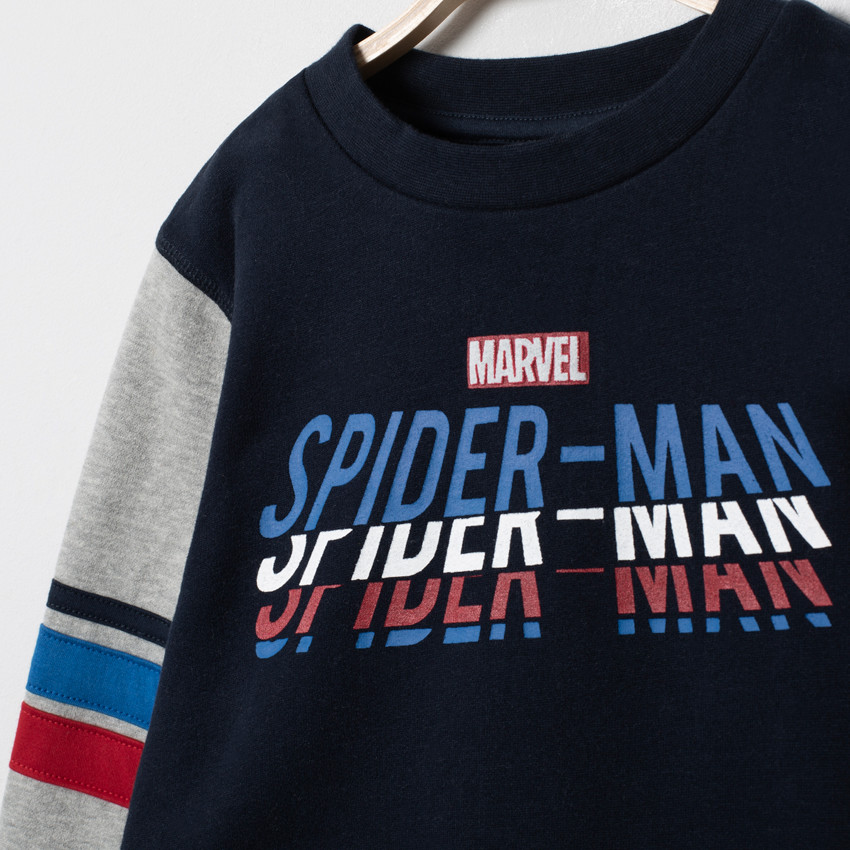 Jogging en molleton print Spiderman 