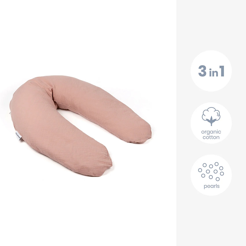 Μαξιλάρι θηλασμού Comfy big Pink Doomoo 