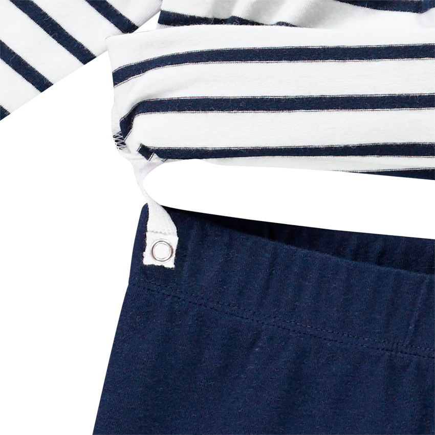 Πιτζάμα 2 κομμάτια jersey για bebe κορίτσι 