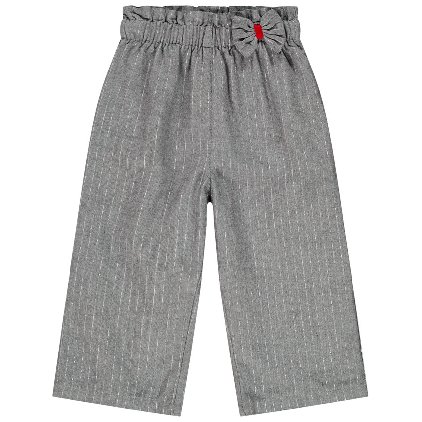 Παντελόνι large ριγέ ασημί για κορίτσι  Additional Παντελόνι large ριγέ ασημί για κορίτσι