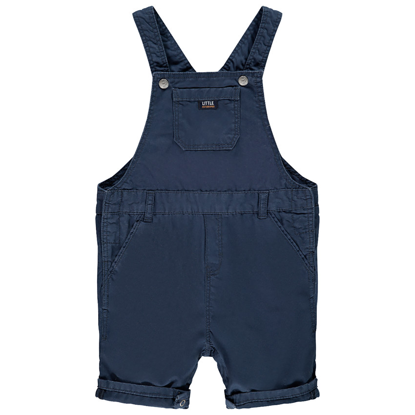 Σαλοπέτα κοντή μονόχρωμη βαμβακερή για bebe αγόρι 