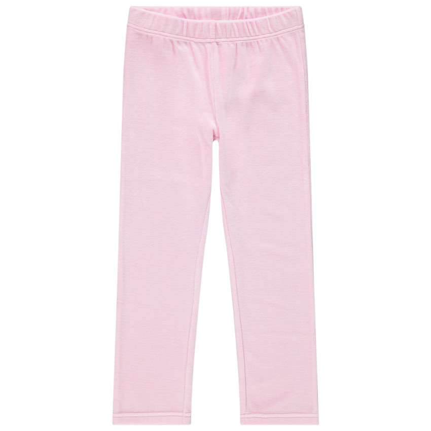 Βελουτέ πιτζάμα με κεντημένο μονόκερο και ουράνιο τόξο 