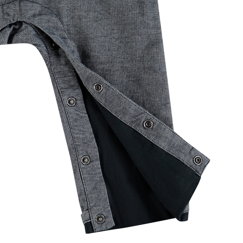 Salopette longue doublée jersey 