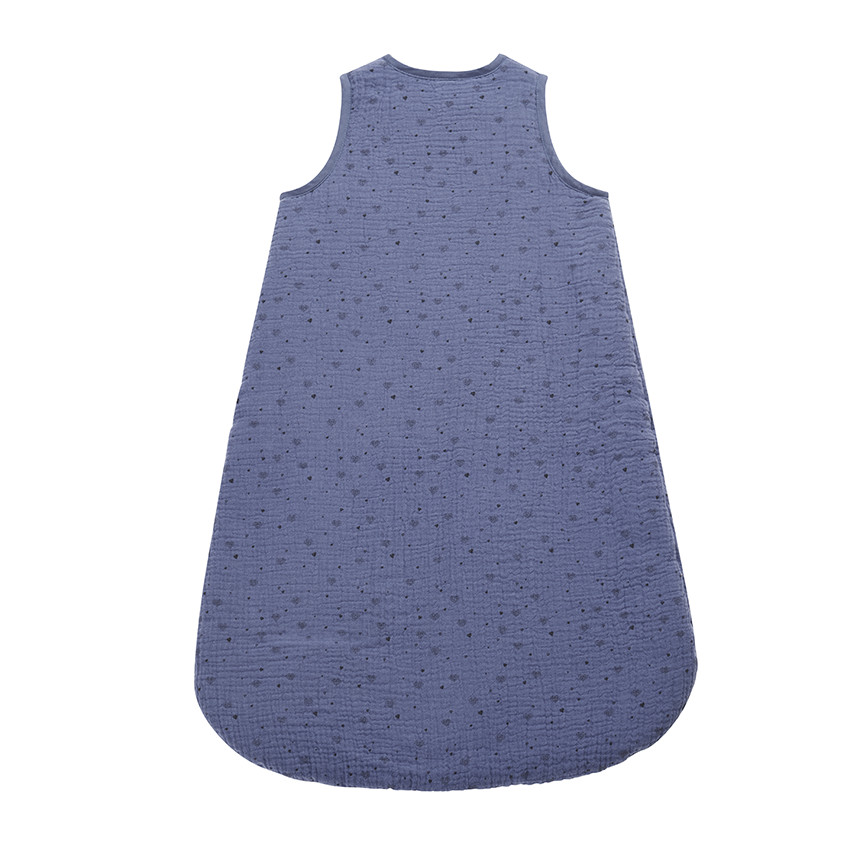 Υπνόσακος TOG 2 imprimé cœurs σε βαμβακερή γάζα 