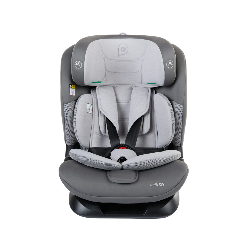 Κάθισμα αυτοκινήτου Isofix και i-Size 76-150 cm P-Way γκρι 