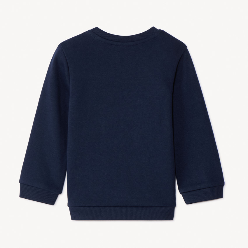 Φούτερ molleton με ανάγλυφο σχέδιο για bebe αγόρι 