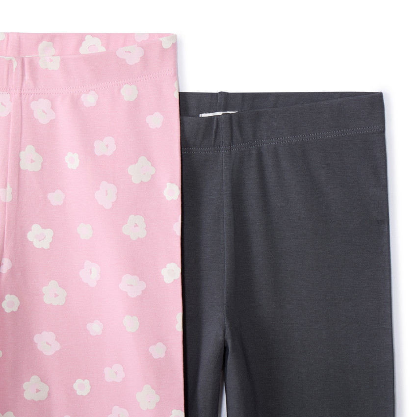 Set de 2 pyjamas longs fantaisie en jersey pour fille 