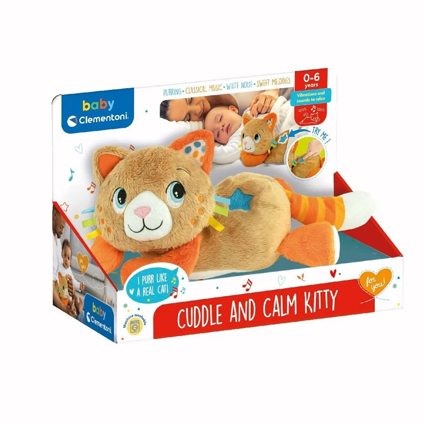 Βρεφικό Παιχνίδι Γατούλα - Χαλαρώνω & Ηρεμώ 