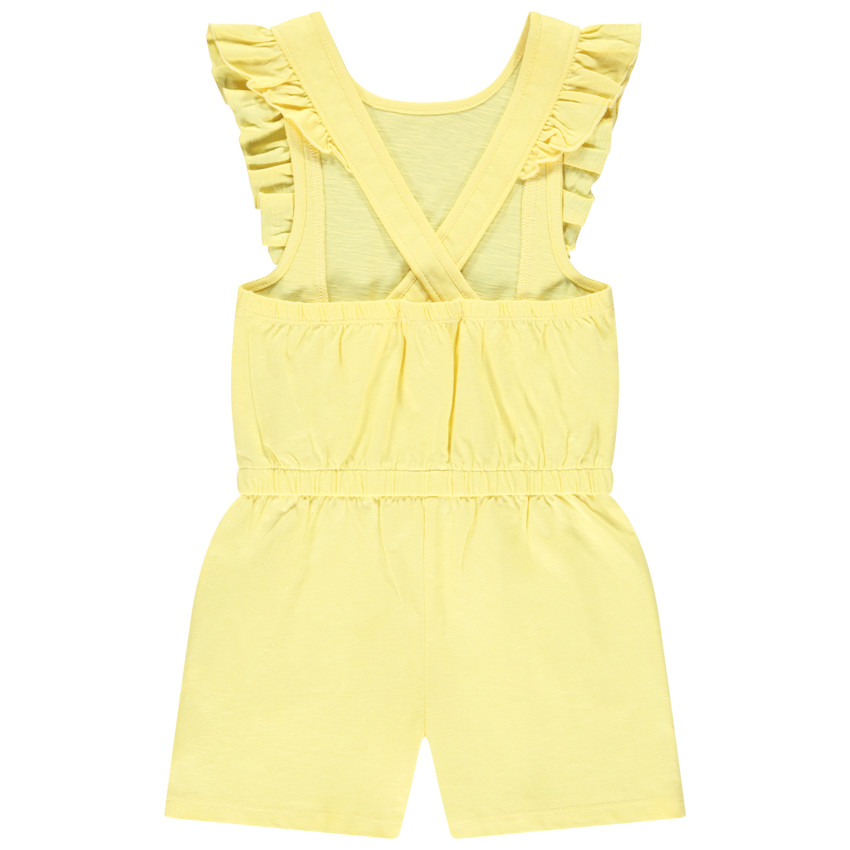 Αμάνικο Combi κοντό με βολάν για κορίτσι 