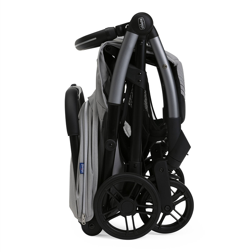 Καρότσι τύπου μπαστούνι με ρυθμιζόμενη πλάτη Goody XPLUS Pearl Grey 