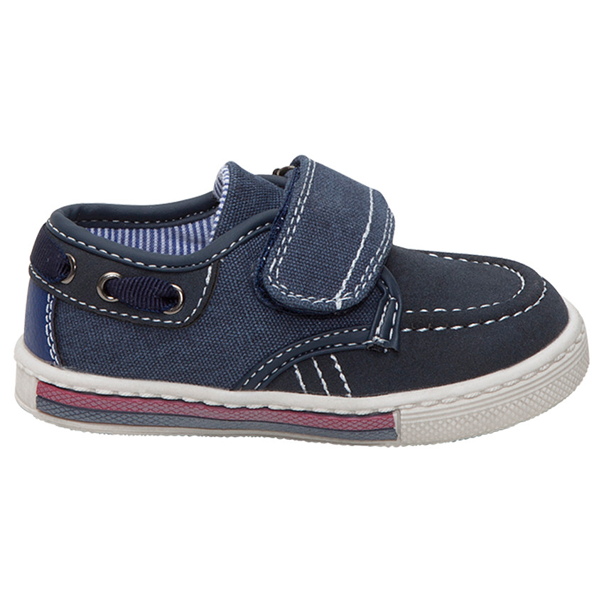 Μοκασίνια με αυτοκόλλητο βέλκρο, μεγέθη 24 έως 29 